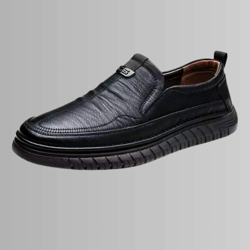 [COMPRE 1 LEVE 2] Mocassim Ortopédico Italiano de Couro Legitimo